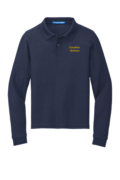 Youth Long Sleeve Polo