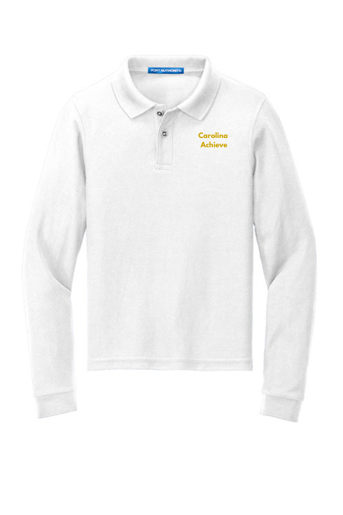 Youth Long Sleeve Polo