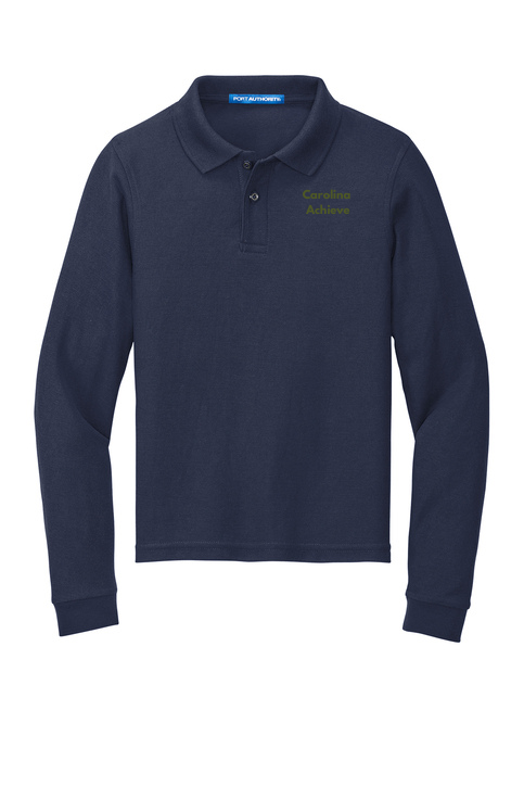 Youth Long Sleeve Polo