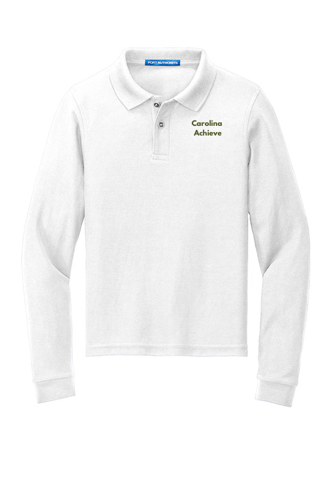 Youth Long Sleeve Polo